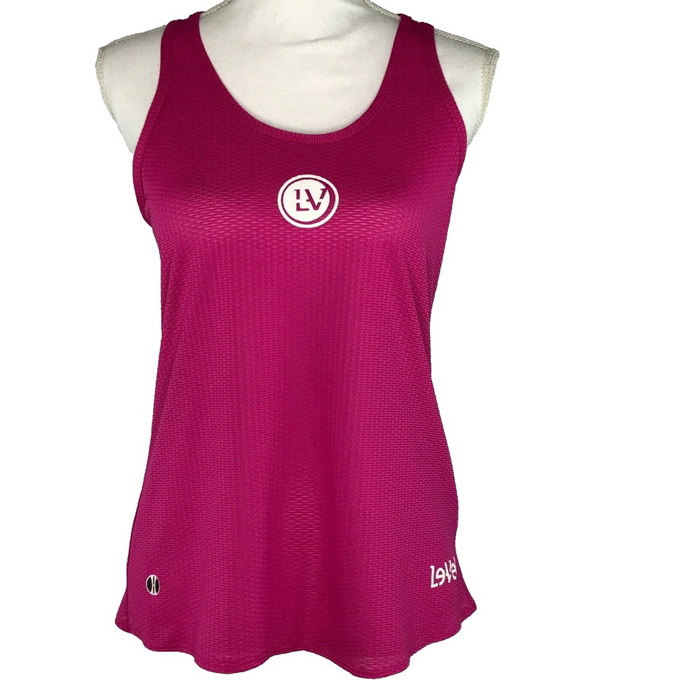 Holloway Level  Womens Size S Tank Top Shirt Active Yoga Athletic Running Pink